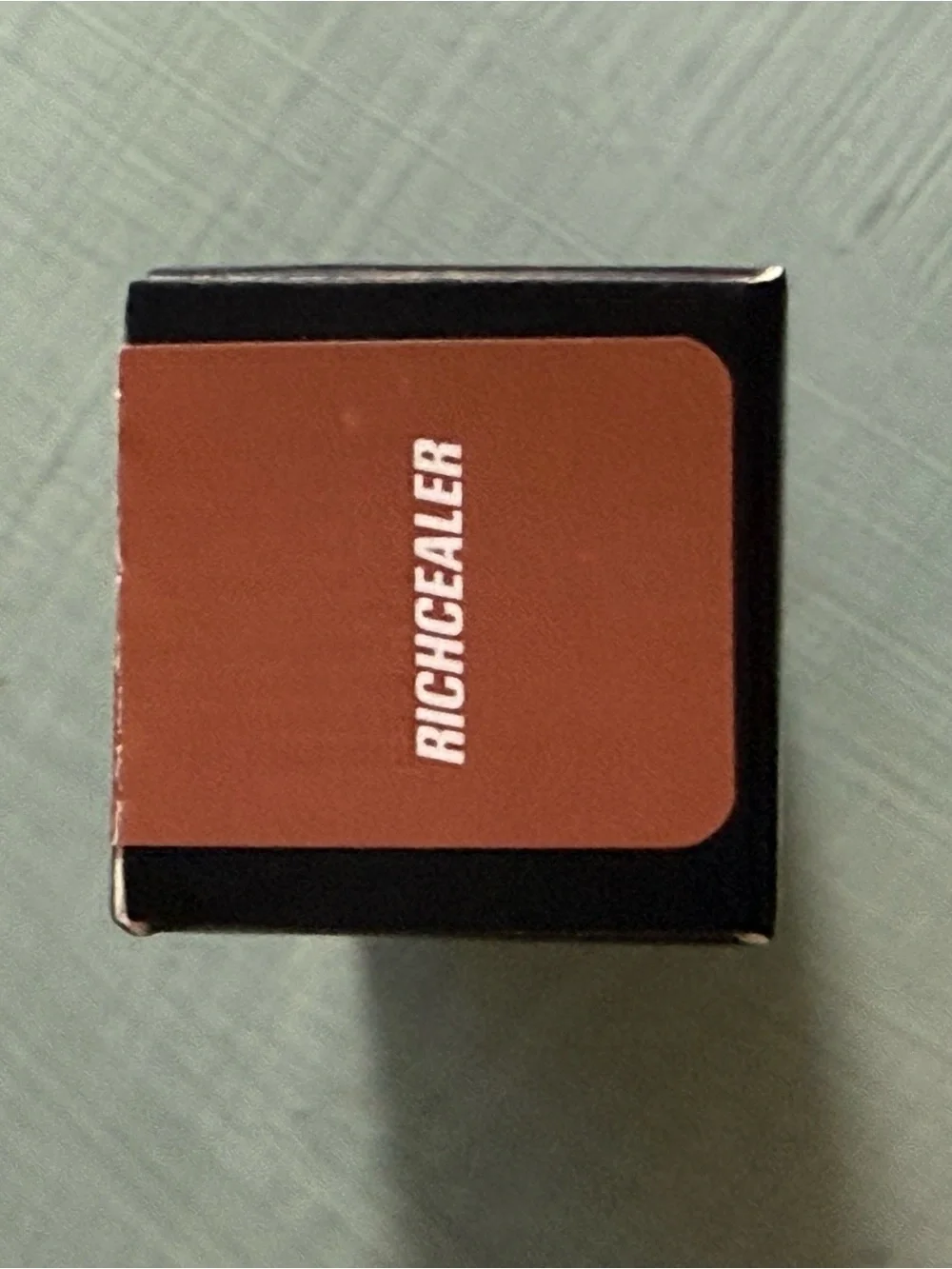 Huda Beauty Faux Filler Shiny Non Sticky Lip Gloss NIB RichCealer - Toffee Brown